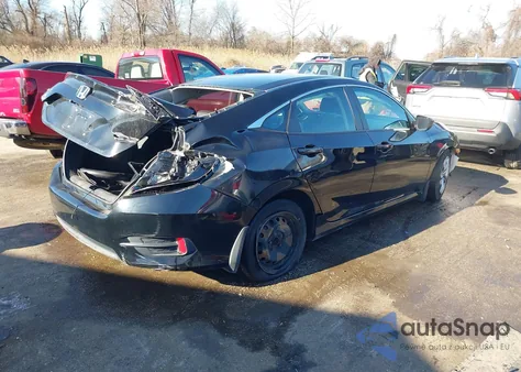 2017 Honda Civic Lx z USA, uszkodzony, nr VIN 2HGFC2F54HH551072